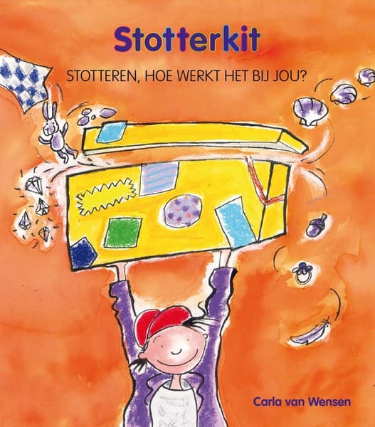 Boekomslag Stotterkit van Carla van Wensen
